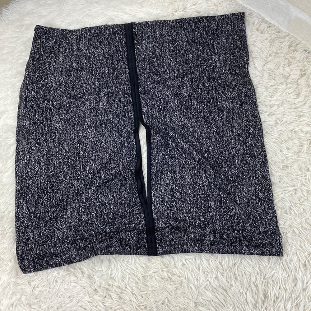 Lululemon Vinyasa Wrap Running Luon Suited Jacquard Black White Black